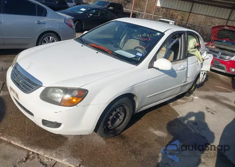 2009 Kia Spectra Lx from USA, damaged, VIN KNAFE221X95606982